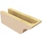Ekena Millwork 4in. W x 4in. H x 12in. L Carmel Woodgrain TimberThane Rafter Tail, Primed Tan RFTUR04X04X12CARRCPR - alternate 6